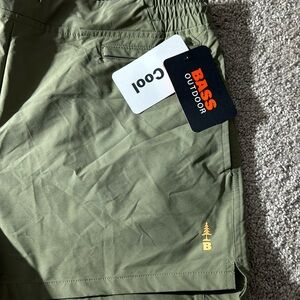Bass outdoor olive green shorts